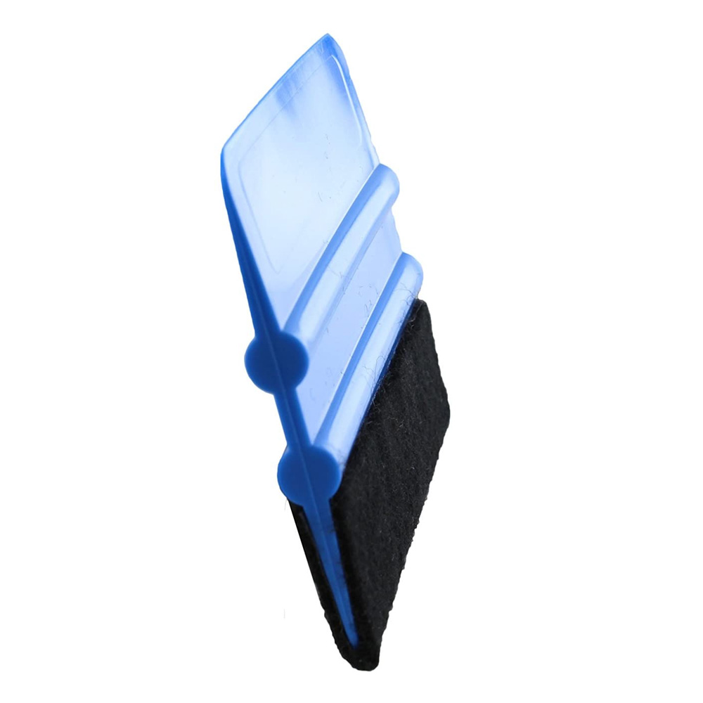 4" Felt Edge Squeegee Car Vinyl Wrap Application Tool Scraper Decal Blue - A Pack Of 2 - Image 4