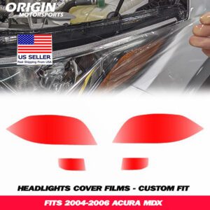 2004-2006 Acura MDX Precut Headlight PPF Clear Paint Protection Film Kit 2004-2006 Acura MDX Precut Headlight PPF Clear Paint Protection Film Kit