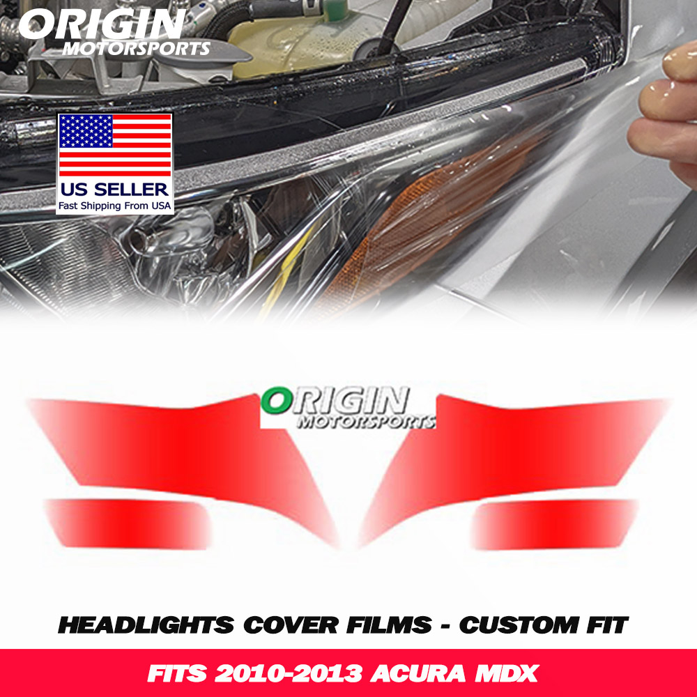 2010-2013 Acura MDX Precut Headlight PPF Clear Paint Protection Film Kit