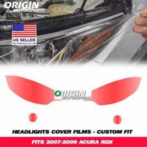 2007-2009 Acura RDX Precut Headlight PPF Clear Paint Protection Film Kit 2007-2009 Acura RDX Precut Headlight PPF Clear Paint Protection Film Kit