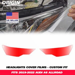 2019-2022 Audi A6 ALLROAD Precut Headlight PPF Clear Paint Protection Film Kit 2019-2022 Audi A6 ALLROAD Precut Headlight PPF Clear Paint Protection Film Kit