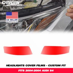 2004-2004 Audi S4 Precut Headlight PPF Clear Paint Protection Film Kit 2004-2004 Audi S4 Precut Headlight PPF Clear Paint Protection Film Kit