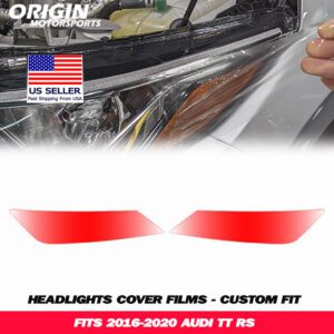 2016-2020 Audi TT RS Precut Headlight PPF Clear Paint Protection Film Kit