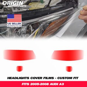 2005-2008 Audi A3 Precut Headlight PPF Clear Paint Protection Film Kit
