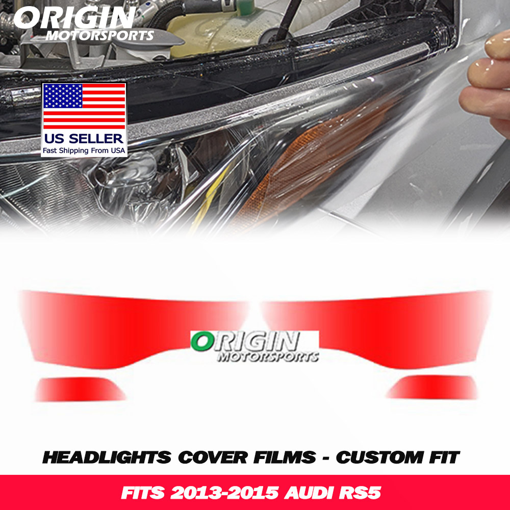 2013-2015 Audi RS5 Precut Headlight PPF Clear Paint Protection Film Kit