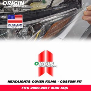 2009-2017 Audi SQ5 Precut Headlight PPF Clear Paint Protection Film Kit 2009-2017 Audi SQ5 Precut Headlight PPF Clear Paint Protection Film Kit