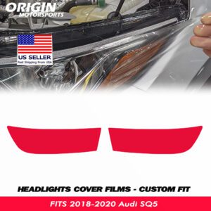 2018-2020 Audi SQ5 Precut Headlight PPF Clear Paint Protection Film Kit