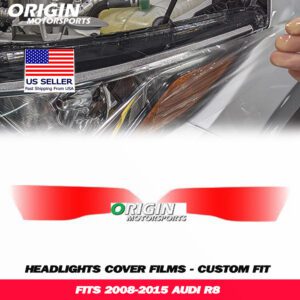 2008-2015 Audi R8 Precut Headlight PPF Clear Paint Protection Film Kit 2008-2015 Audi R8 Precut Headlight PPF Clear Paint Protection Film Kit