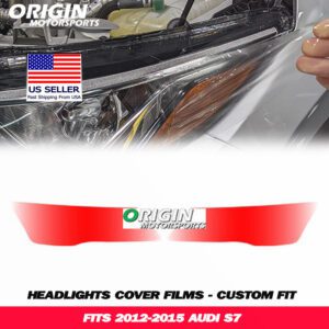 2012-2015 Audi S7 Precut Headlight PPF Clear Paint Protection Film Kit 2012-2015 Audi S7 Precut Headlight PPF Clear Paint Protection Film Kit