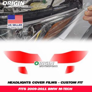 2009-2011 Bmw M-TECH Precut Headlight PPF Clear Paint Protection Film Kit 2009-2011 Bmw M-TECH Precut Headlight PPF Clear Paint Protection Film Kit