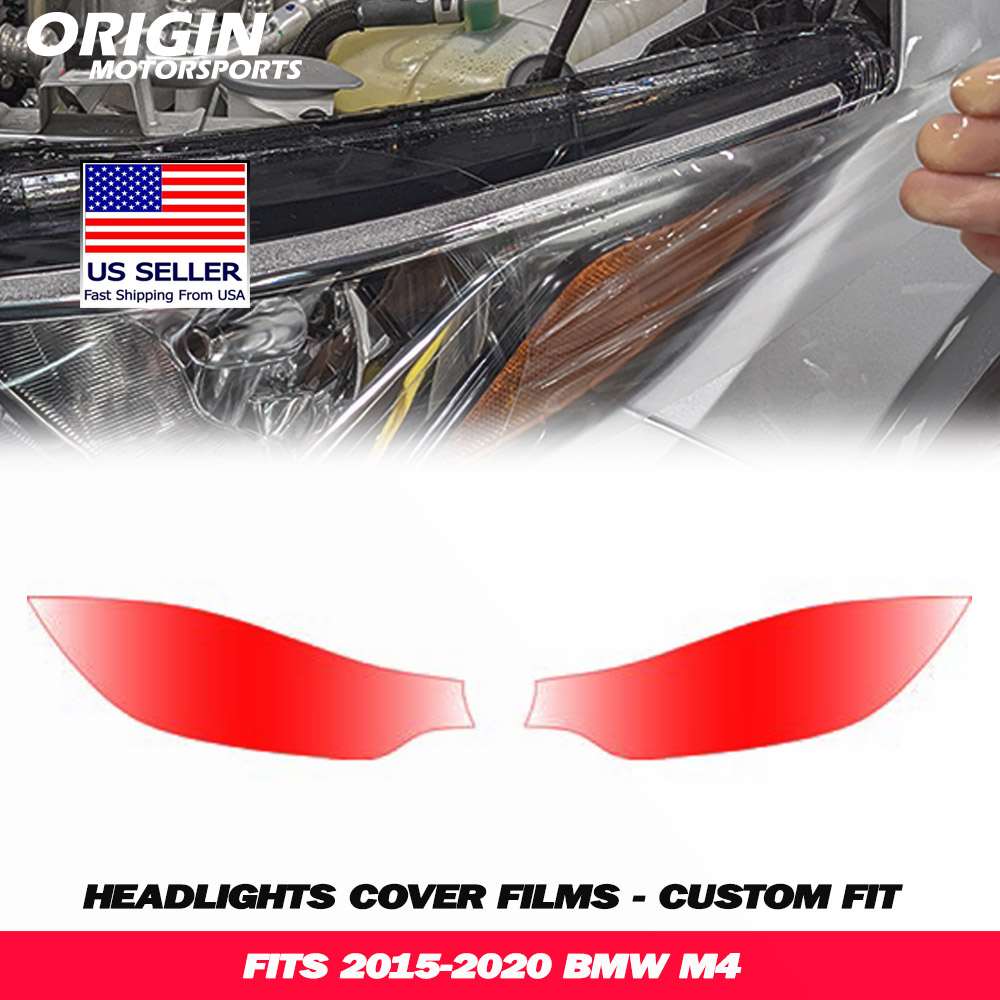 2015-2020 Bmw M4 Precut Headlight PPF Clear Paint Protection Film Kit 2015-2020 Bmw M4 Precut Headlight PPF Clear Paint Protection Film Kit