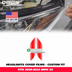 2009-2016 Bmw Z4 Precut Headlight PPF Clear Paint Protection Film Kit 2009-2016 Bmw Z4 Precut Headlight PPF Clear Paint Protection Film Kit