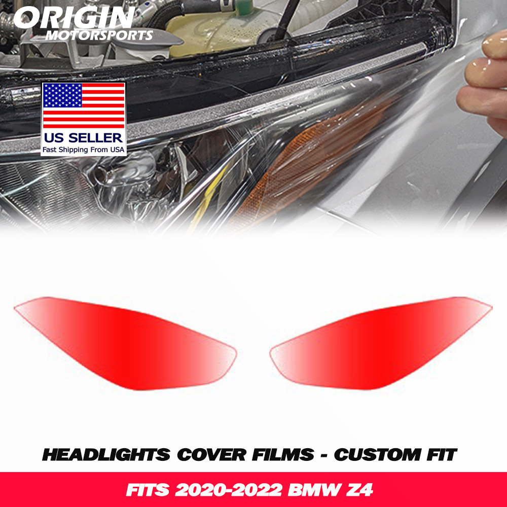 2020-2022 Bmw Z4 Precut Headlight PPF Clear Paint Protection Film Kit