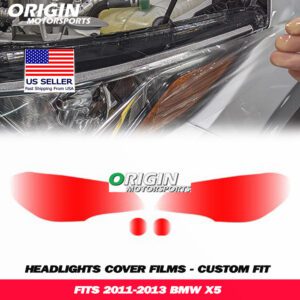 2011-2013 Bmw X5 Precut Headlight PPF Clear Paint Protection Film Kit 2011-2013 Bmw X5 Precut Headlight PPF Clear Paint Protection Film Kit