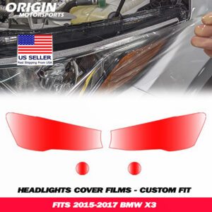 2015-2017 Bmw X3 Precut Headlight PPF Clear Paint Protection Film Kit 2015-2017 Bmw X3 Precut Headlight PPF Clear Paint Protection Film Kit