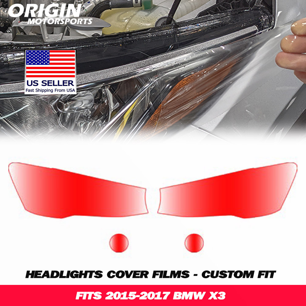 2015-2017 Bmw X3 Precut Headlight PPF Clear Paint Protection Film Kit 2015-2017 Bmw X3 Precut Headlight PPF Clear Paint Protection Film Kit