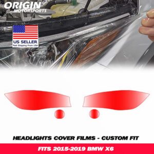 2015-2019 Bmw X6 Precut Headlight PPF Clear Paint Protection Film Kit 2015-2019 Bmw X6 Precut Headlight PPF Clear Paint Protection Film Kit