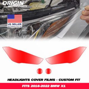 2016-2022 Bmw X1 Precut Headlight PPF Clear Paint Protection Film Kit 2016-2022 Bmw X1 Precut Headlight PPF Clear Paint Protection Film Kit