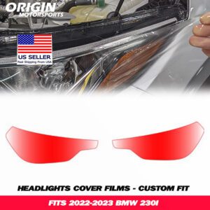 2022-2023 Bmw 230I Precut Headlight PPF Clear Paint Protection Film Kit 2022-2023 Bmw 230I Precut Headlight PPF Clear Paint Protection Film Kit