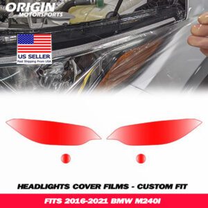 2016-2021 Bmw M240I Precut Headlight PPF Clear Paint Protection Film Kit 2016-2021 Bmw M240I Precut Headlight PPF Clear Paint Protection Film Kit