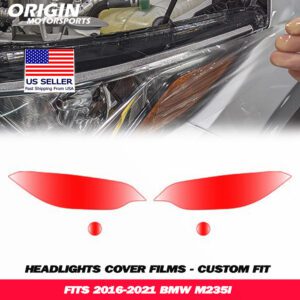 2016-2021 Bmw M235I Precut Headlight PPF Clear Paint Protection Film Kit 2016-2021 Bmw M235I Precut Headlight PPF Clear Paint Protection Film Kit