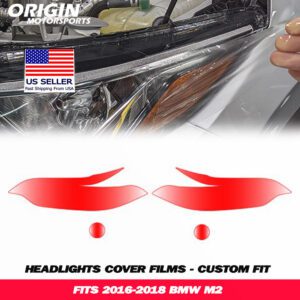 2016-2018 Bmw M2 Precut Headlight PPF Clear Paint Protection Film Kit