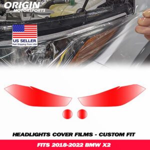 2018-2022 Bmw X2 Precut Headlight PPF Clear Paint Protection Film Kit 2018-2022 Bmw X2 Precut Headlight PPF Clear Paint Protection Film Kit