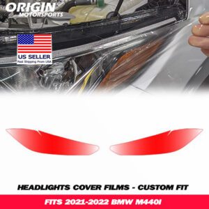 2021-2022 Bmw M440I Precut Headlight PPF Clear Paint Protection Film Kit 2021-2022 Bmw M440I Precut Headlight PPF Clear Paint Protection Film Kit