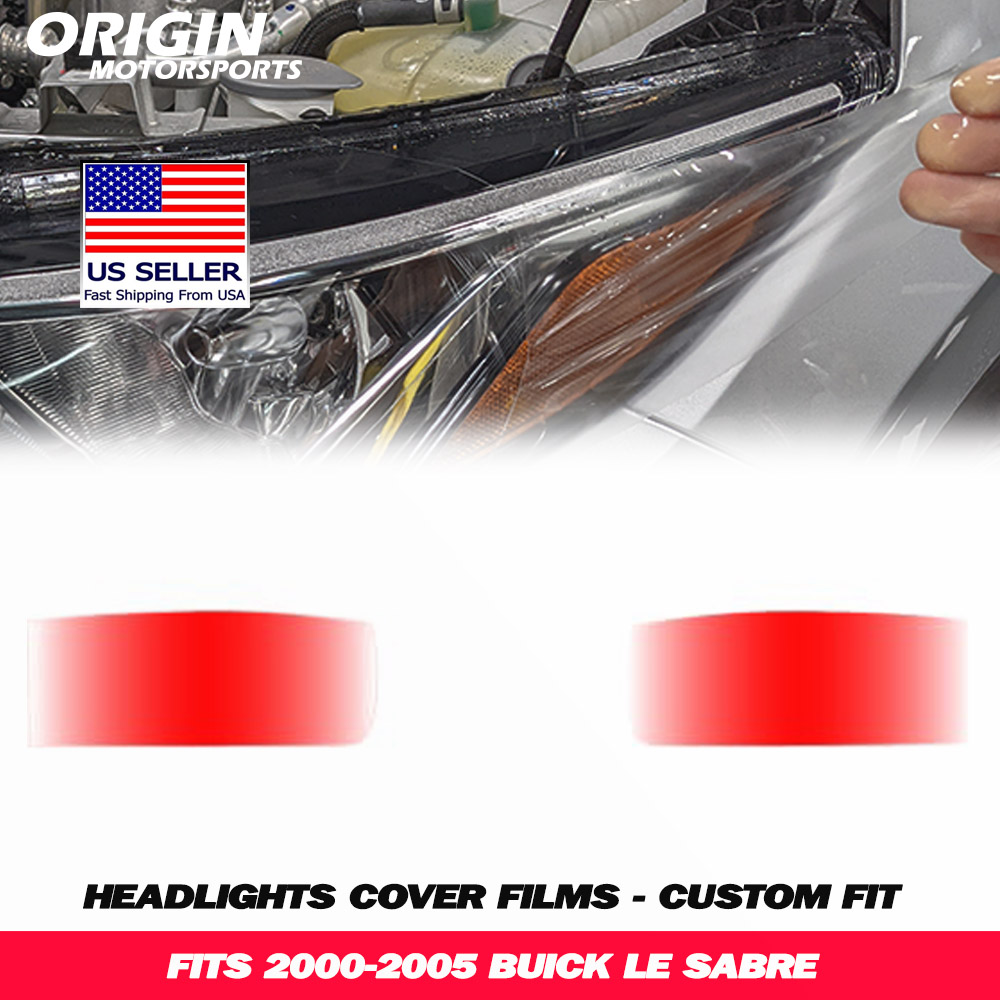 2000-2005 Buick LE SABRE Precut Headlight PPF Clear Paint Protection Film Kit
