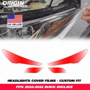 2022-2022 Buick ENCLAVE Precut Headlight PPF Clear Paint Protection Film Kit 2022-2022 Buick ENCLAVE Precut Headlight PPF Clear Paint Protection Film Kit