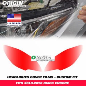 2013-2016 Buick ENCORE Precut Headlight PPF Clear Paint Protection Film Kit 2013-2016 Buick ENCORE Precut Headlight PPF Clear Paint Protection Film Kit