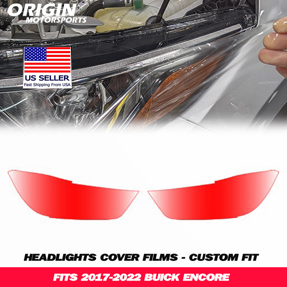 2017-2022 Buick ENCORE Precut Headlight PPF Clear Paint Protection Film Kit 2017-2022 Buick ENCORE Precut Headlight PPF Clear Paint Protection Film Kit