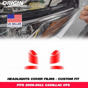 2006-2011 Cadillac DTS Precut Headlight PPF Clear Paint Protection Film Kit