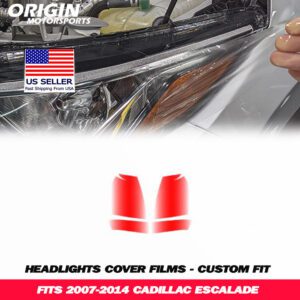 2007-2014 Cadillac ESCALADE Precut Headlight PPF Clear Paint Protection Film Kit