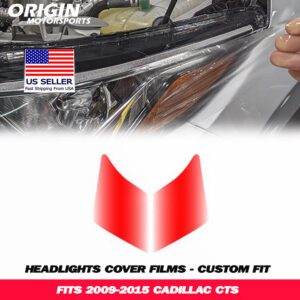 2009-2015 Cadillac CTS Precut Headlight PPF Clear Paint Protection Film Kit 2009-2015 Cadillac CTS Precut Headlight PPF Clear Paint Protection Film Kit