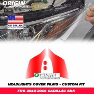 2010-2016 Cadillac SRX Precut Headlight PPF Clear Paint Protection Film Kit