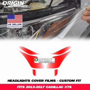 2013-2017 Cadillac XTS Precut Headlight PPF Clear Paint Protection Film Kit 2013-2017 Cadillac XTS Precut Headlight PPF Clear Paint Protection Film Kit