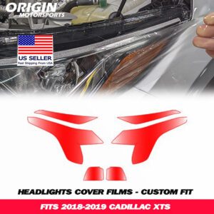 2018-2019 Cadillac XTS Precut Headlight PPF Clear Paint Protection Film Kit 2018-2019 Cadillac XTS Precut Headlight PPF Clear Paint Protection Film Kit