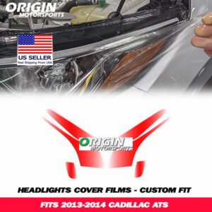 2013-2014 Cadillac ATS Precut Headlight PPF Clear Paint Protection Film Kit 2013-2014 Cadillac ATS Precut Headlight PPF Clear Paint Protection Film Kit