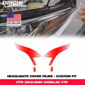 2016-2020 Cadillac CT6 Precut Headlight PPF Clear Paint Protection Film Kit