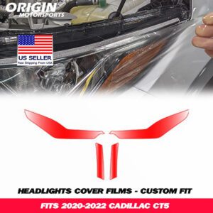 2020-2022 Cadillac CT5 Precut Headlight PPF Clear Paint Protection Film Kit 2020-2022 Cadillac CT5 Precut Headlight PPF Clear Paint Protection Film Kit
