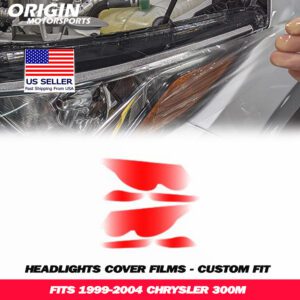 1999-2004 Chrysler 300M Precut Headlight PPF Clear Paint Protection Film Kit