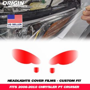 2006-2010 Chrysler PT CRUISER Precut Headlight PPF Clear Paint Protection Film Kit 2006-2010 Chrysler PT CRUISER Precut Headlight PPF Clear Paint Protection Film Kit