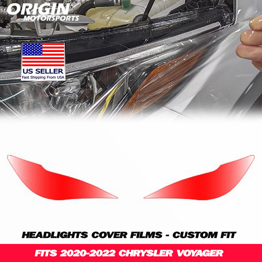 2020-2022 Chrysler VOYAGER Precut Headlight PPF Clear Paint Protection Film Kit 2020-2022 Chrysler VOYAGER Precut Headlight PPF Clear Paint Protection Film Kit