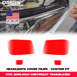 2006-2010 Chevrolet TRAILBLAZER Precut Headlight PPF Clear Paint Protection Film Kit 2006-2010 Chevrolet TRAILBLAZER Precut Headlight PPF Clear Paint Protection Film Kit