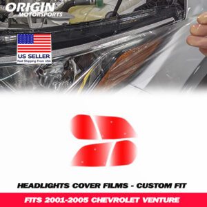 2001-2005 Chevrolet VENTURE Precut Headlight PPF Clear Paint Protection Film Kit 2001-2005 Chevrolet VENTURE Precut Headlight PPF Clear Paint Protection Film Kit