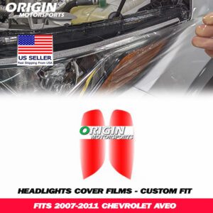 2007-2011 Chevrolet AVEO Precut Headlight PPF Clear Paint Protection Film Kit