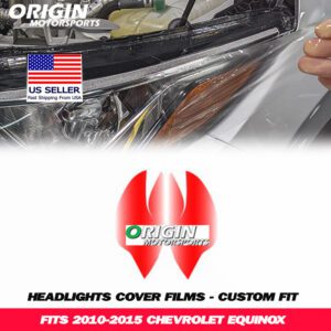 2010-2015 Chevrolet EQUINOX Precut Headlight PPF Clear Paint Protection Film Kit