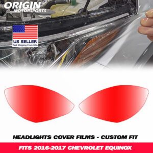 2016-2017 Chevrolet EQUINOX Precut Headlight PPF Clear Paint Protection Film Kit
