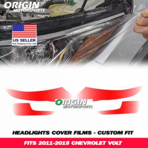 2011-2015 Chevrolet VOLT Precut Headlight PPF Clear Paint Protection Film Kit 2011-2015 Chevrolet VOLT Precut Headlight PPF Clear Paint Protection Film Kit